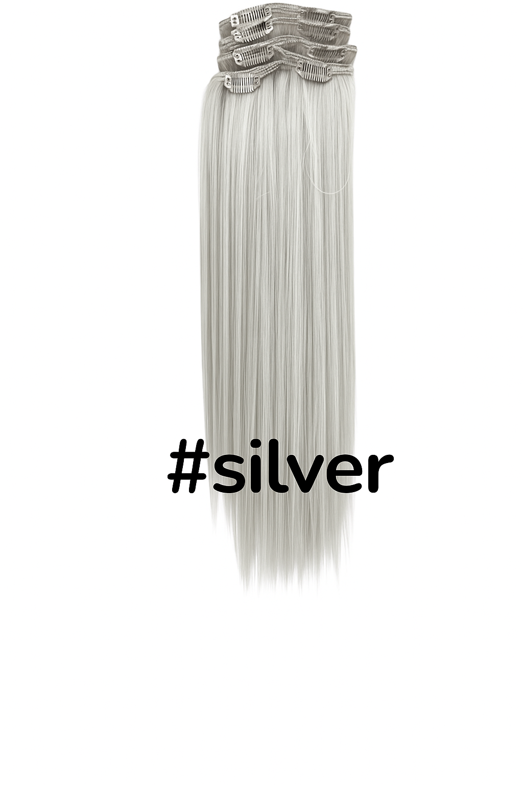 5 Pcs Synthetic Clip-Ins EW