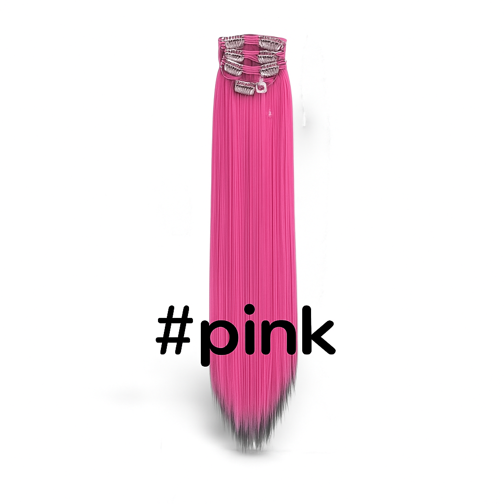 5 Pcs Synthetic Clip-Ins EW