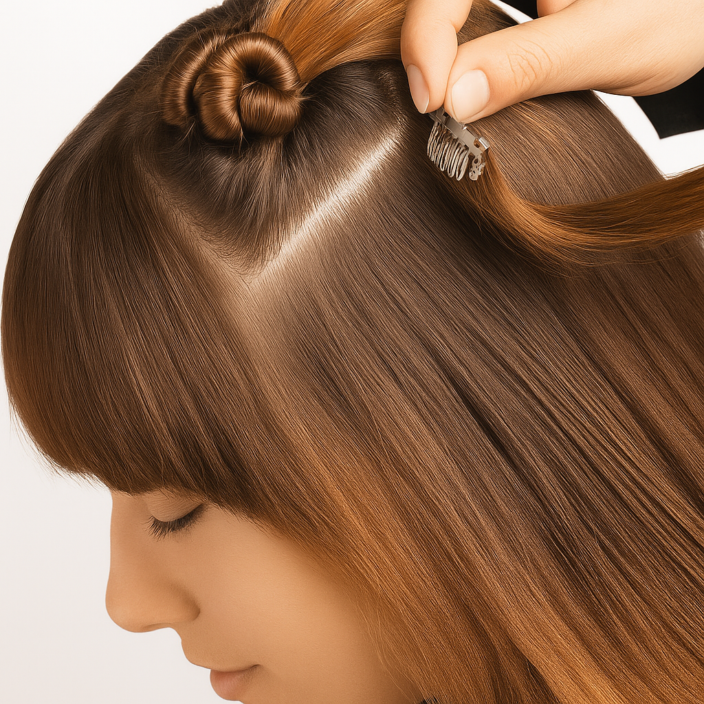 5 Pcs Synthetic Clip-Ins EW