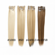 5 Pcs Synthetic Clip-Ins EW