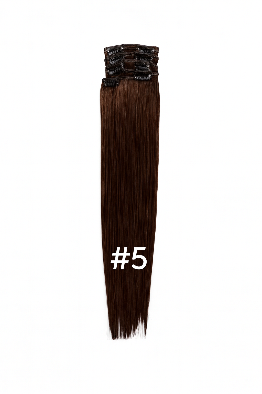 5 Pcs Synthetic Clip-Ins EW