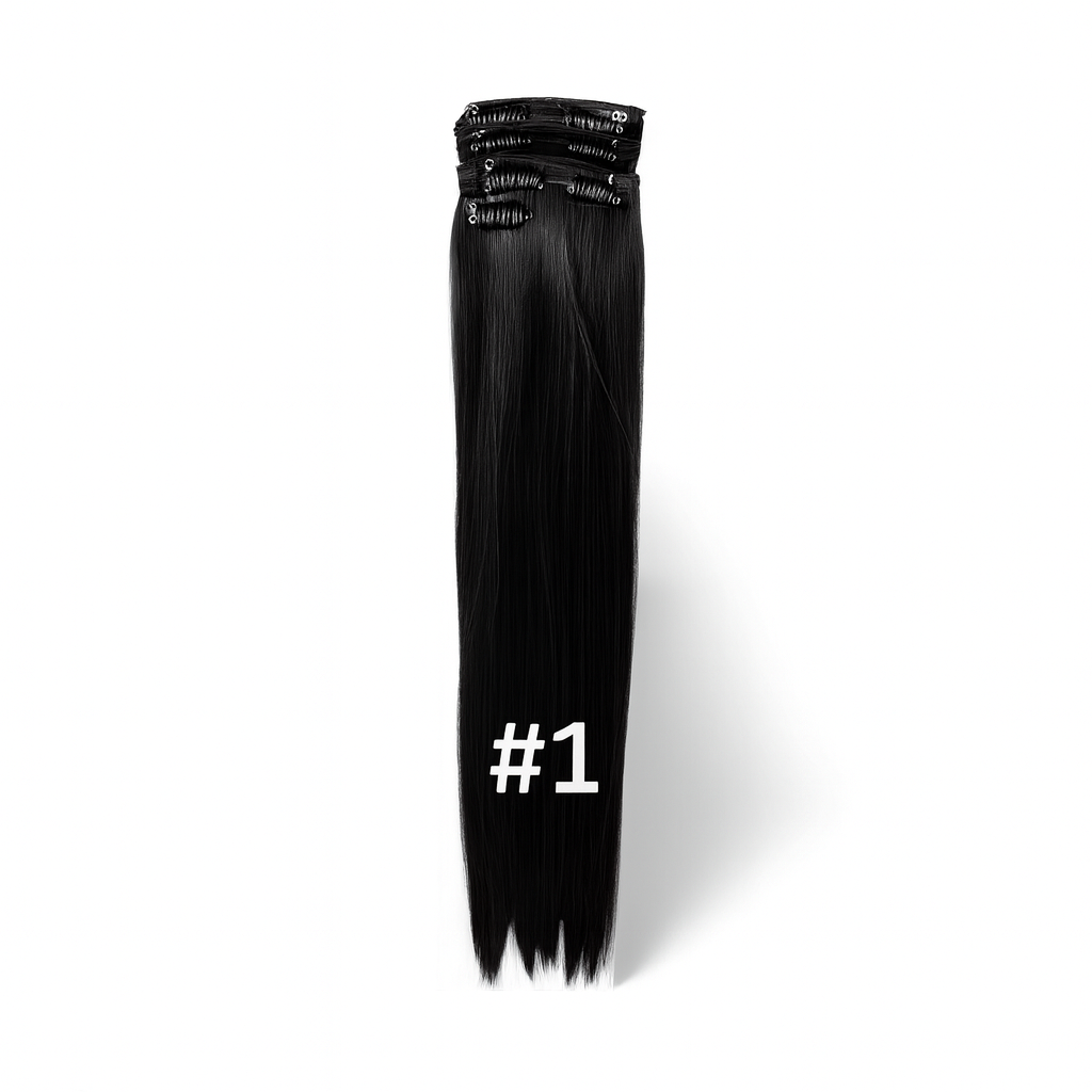 5 Pcs Synthetic Clip-Ins EW