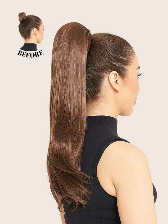 Tulip 24”(55cm-60cm) Straight Drawstring Ponytail