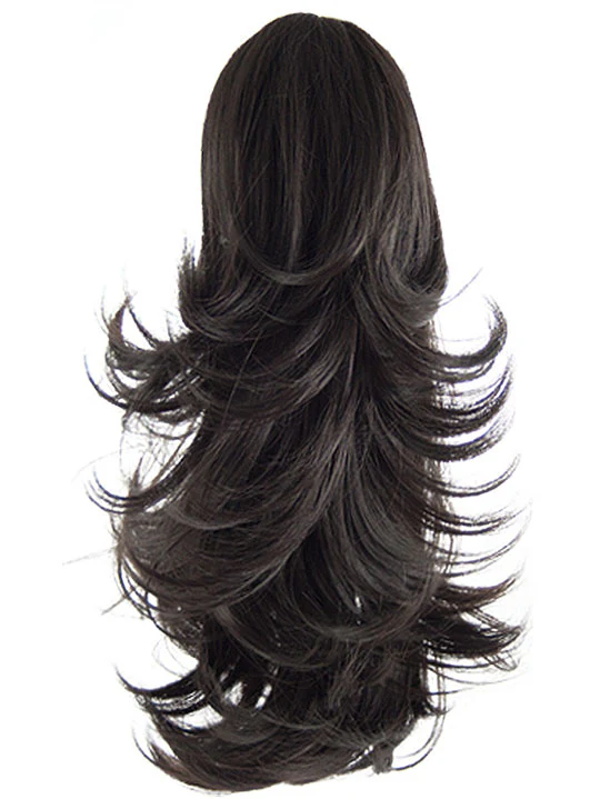 Pearl Straight To Flicky Reversible Claw Clip Ponytail