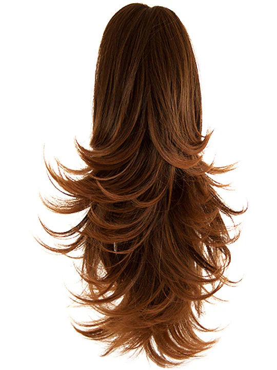 Pearl Straight To Flicky Reversible Claw Clip Ponytail