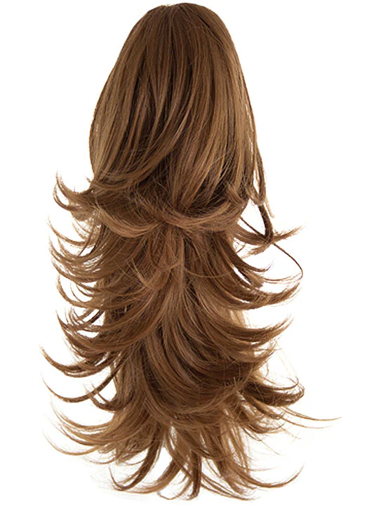 Pearl Straight To Flicky Reversible Claw Clip Ponytail