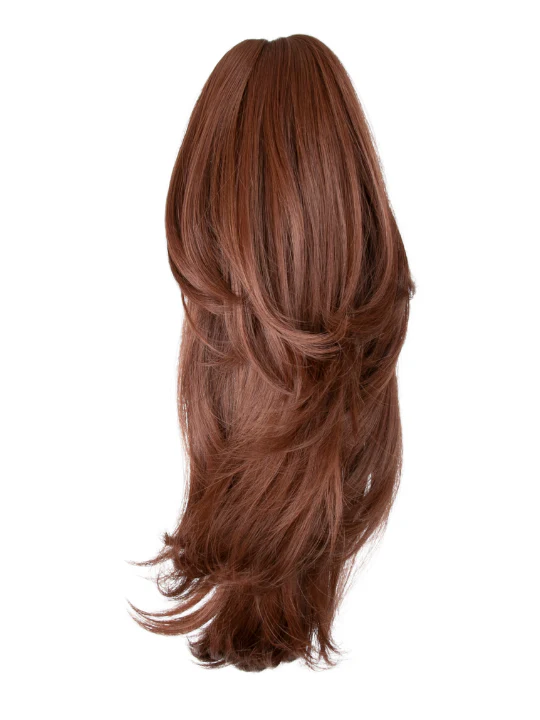 Pearl Straight To Flicky Reversible Claw Clip Ponytail