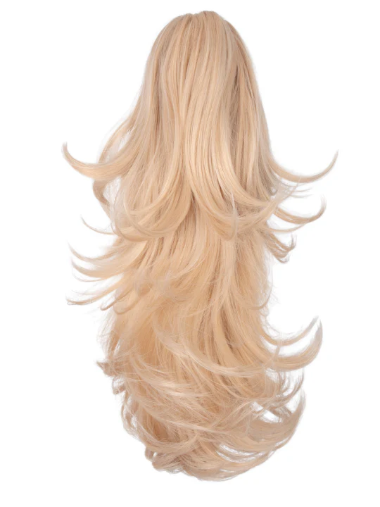 Pearl Straight To Flicky Reversible Claw Clip Ponytail