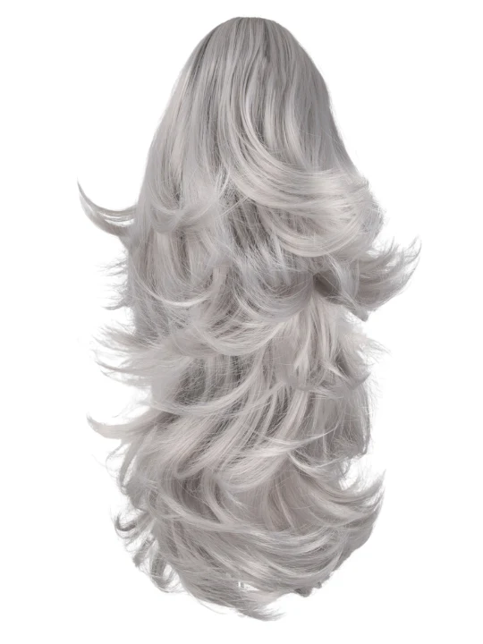 Pearl Straight To Flicky Reversible Claw Clip Ponytail