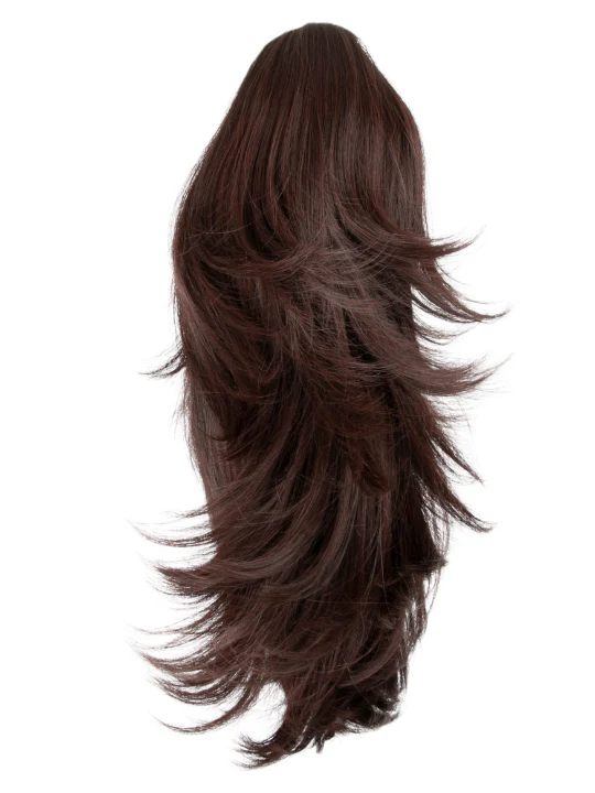 Pearl Straight To Flicky Reversible Claw Clip Ponytail