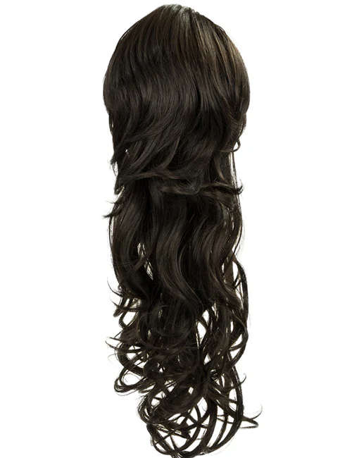 Molly 24” (55cm-60cm)Curly Bump-Up Drawstring Ponytail