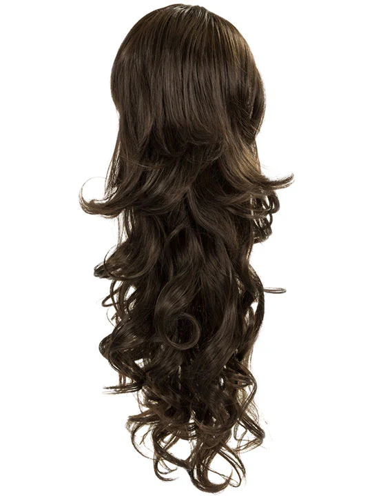 Molly 24” (55cm-60cm)Curly Bump-Up Drawstring Ponytail