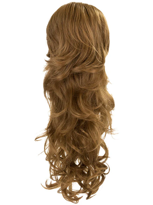 Molly 24” (55cm-60cm)Curly Bump-Up Drawstring Ponytail