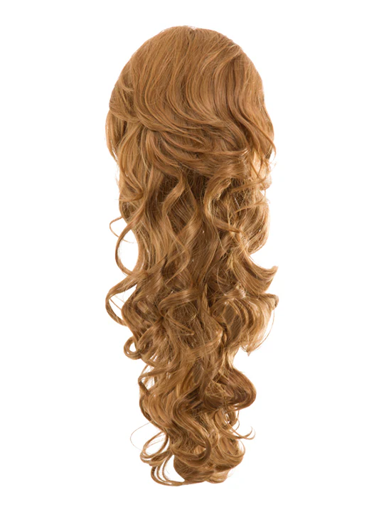 Molly 24” (55cm-60cm)Curly Bump-Up Drawstring Ponytail