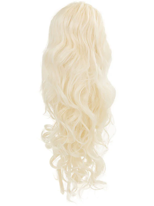 Molly 24” (55cm-60cm)Curly Bump-Up Drawstring Ponytail
