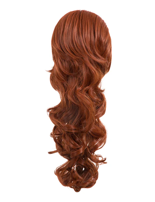 Molly 24” (55cm-60cm)Curly Bump-Up Drawstring Ponytail