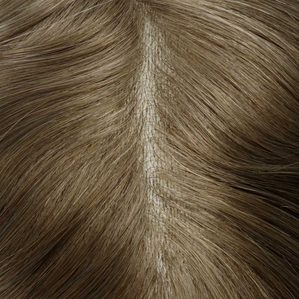 Men’s Toupee Transparent Poly Skin Hair 0.08 mm