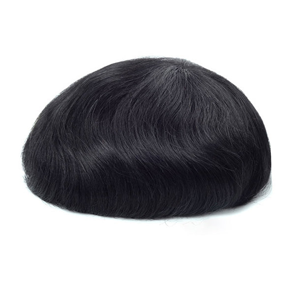 Men’s Toupee Transparent Poly Skin Hair 0.08 mm