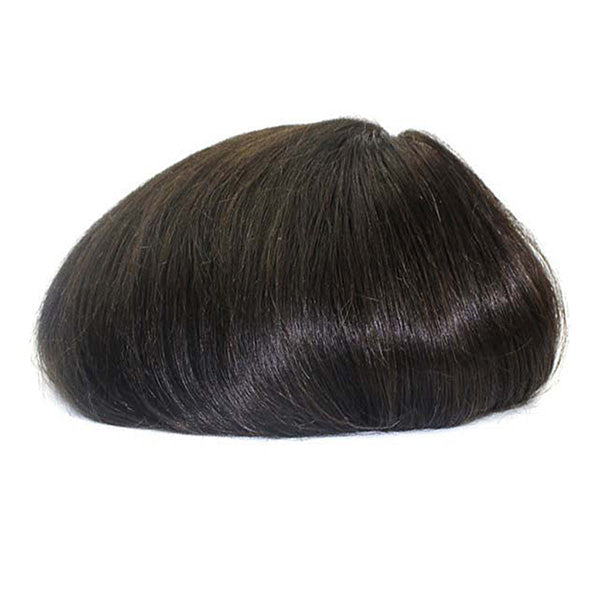 Men’s Toupee Transparent Poly Skin Hair 0.08 mm