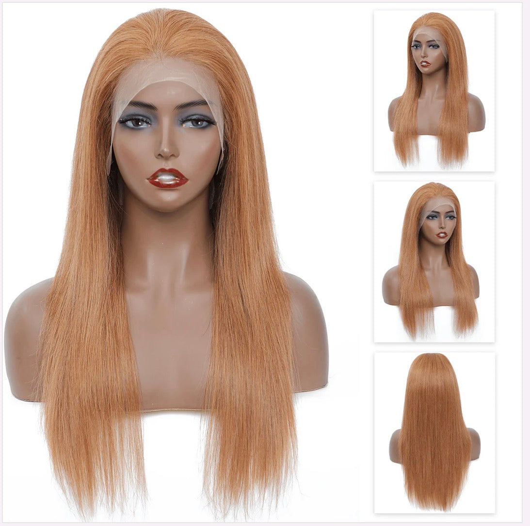 13x4 HD Lace Front Real Hair Wig #30