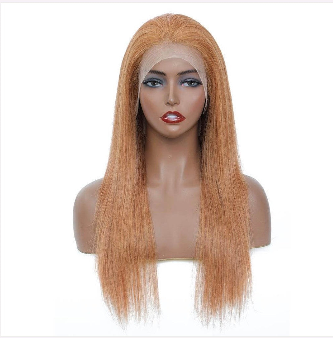 13x4 HD Lace Front Real Hair Wig #30