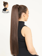 Gigi 30” (65cm-75cm) Straight Wraparound Ponytail