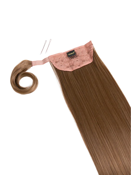 Gigi 30” (65cm-75cm) Straight Wraparound Ponytail