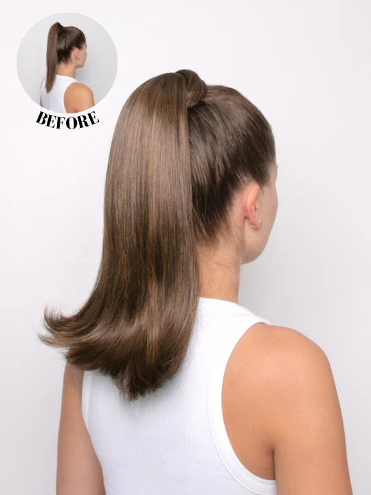 Barbie 16” (35cm-45cm) Short Straight Wraparound Ponytail