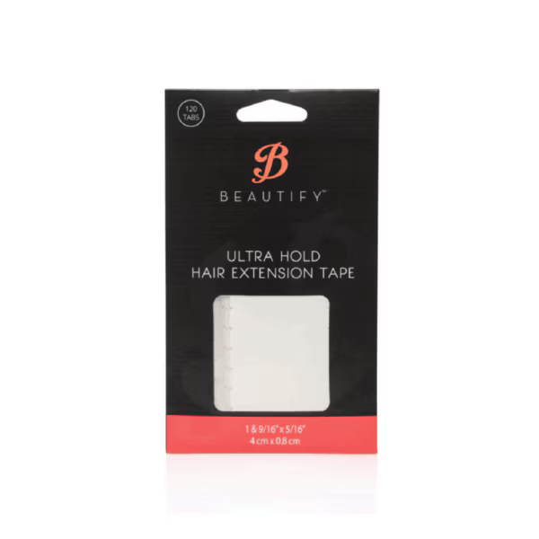 BEAUTIFY - ULTRA HOLD TAPE - EXTENSION TABS, 120PC/BAG