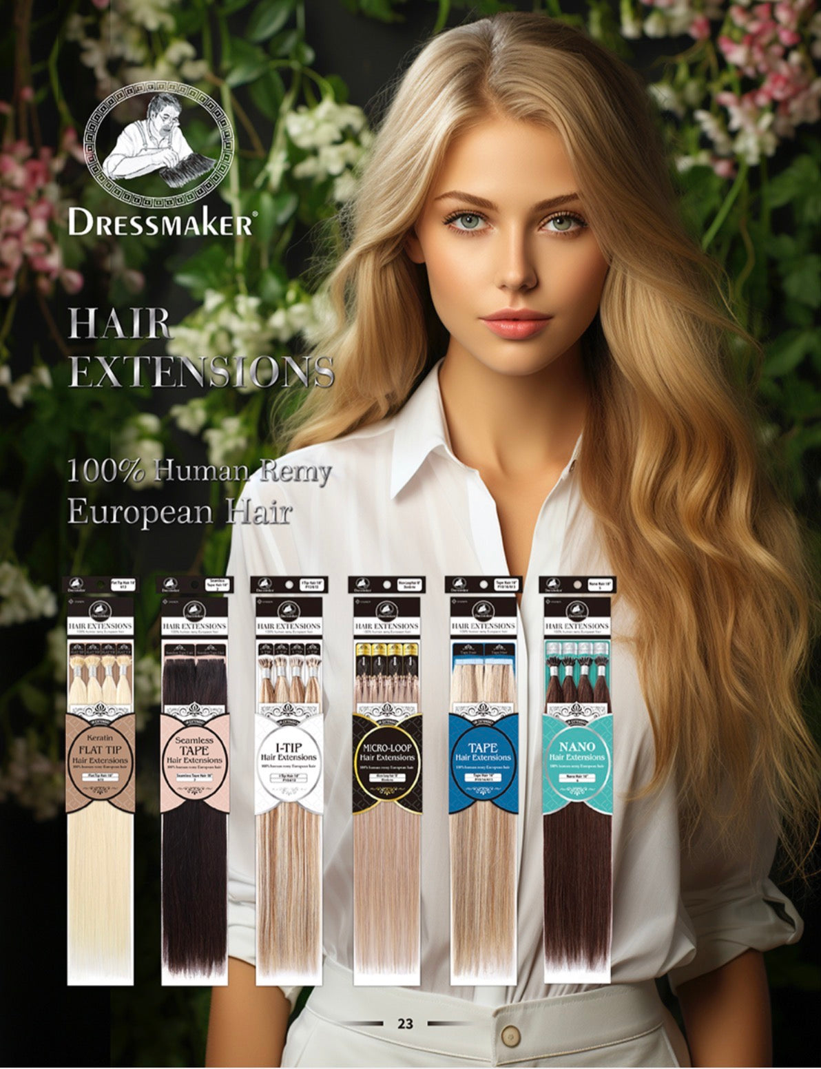 Keratin Flate Tip Hair 100pcs (100G)