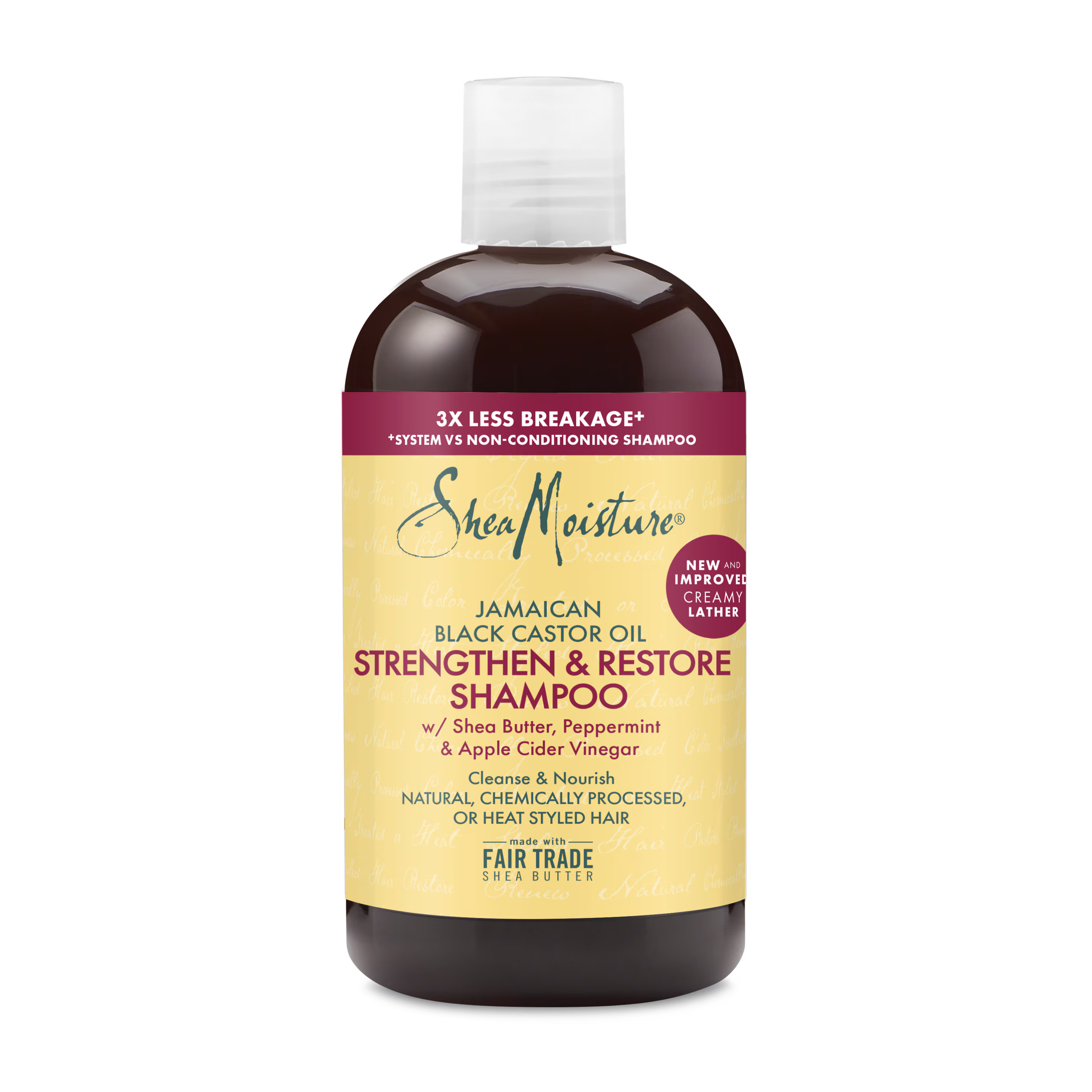 SheaMoisture Jamaican Black Castor Oil Strengthen & Restore Shampoo – 13 fl oz (384 ml)