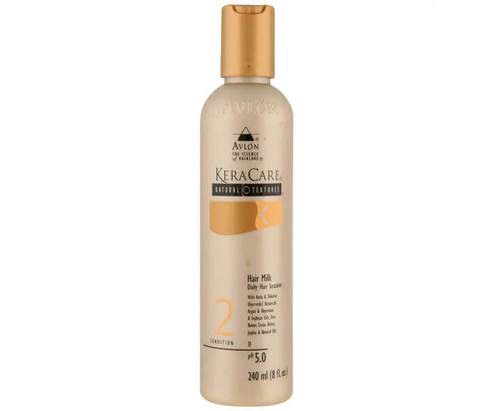 KeraCare Natural Textures Hair Milk – Daily Hair Sustainer – 8 fl oz (240 ml)
