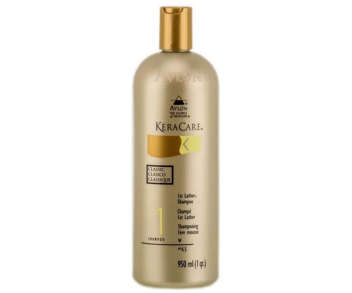 KeraCare 1st Lather Shampoo – 8 fl oz (240 ml) / 32 fl oz (950 ml)
