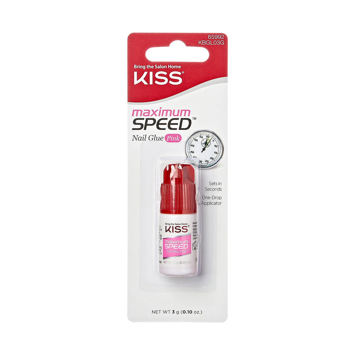 Maximum Speed Pink Nail Glue