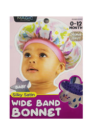 Baby Silky Satin Wide Band Bonnet – Pattern