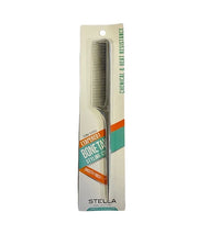 Tapered Bone Tail Styling Comb – Silver
