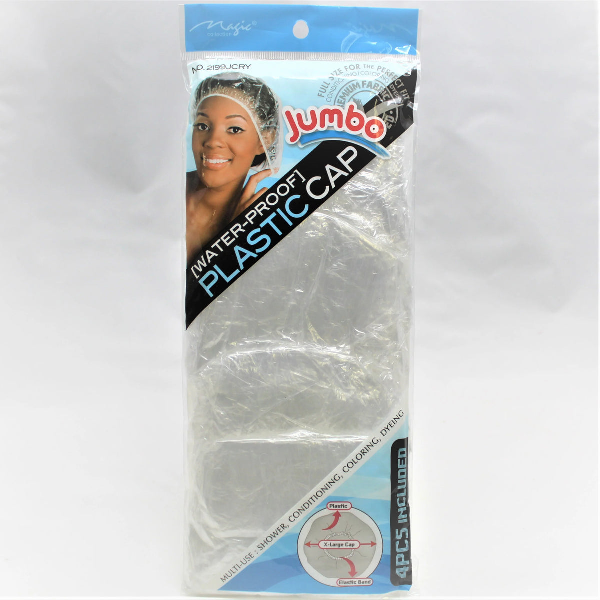 Jumbo Plastic Cap – Waterproof Clear