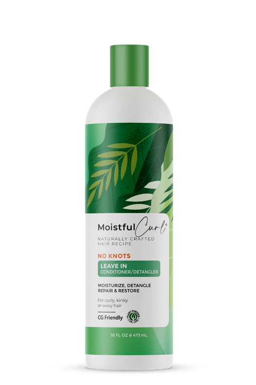 Moistful Curl No Knots Leave-In Conditioner/Detangler – 473ml