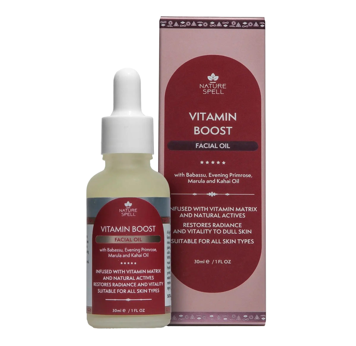 Vitamin Boost Facial Oil – 30ml