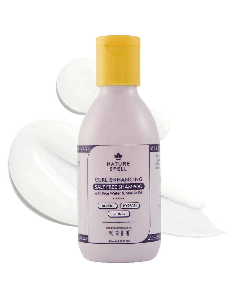 Curl Enhancing Salt-Free Shampoo – Travel Size 95ml