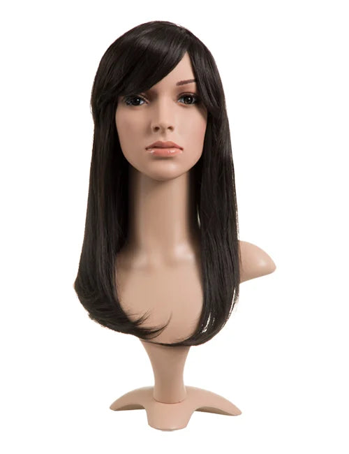 Natalie Sleek Straight Side-Bang Wig