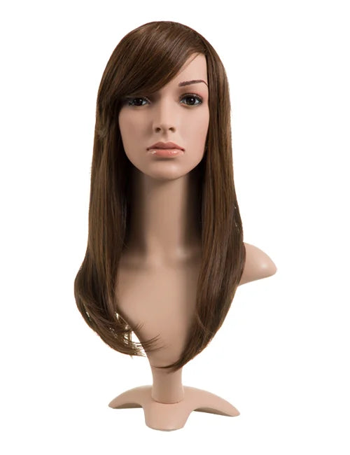 Natalie Sleek Straight Side-Bang Wig