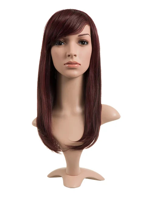 Natalie Sleek Straight Side-Bang Wig
