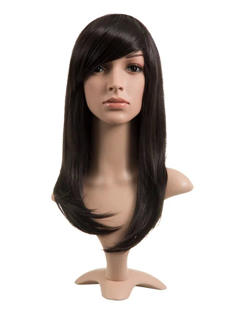 Natalie Sleek Straight Side-Bang Wig