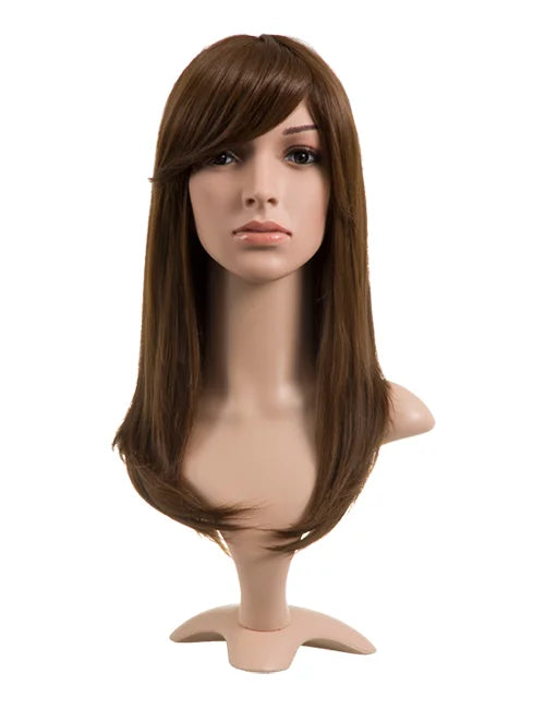 Natalie Sleek Straight Side-Bang Wig