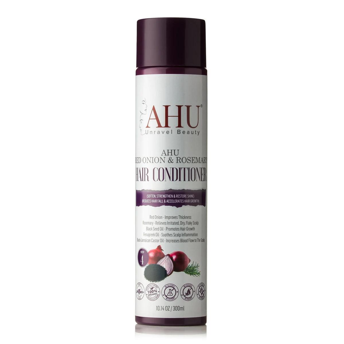 AHU Red Onion & Rosemary Hair Conditioner – 300ml