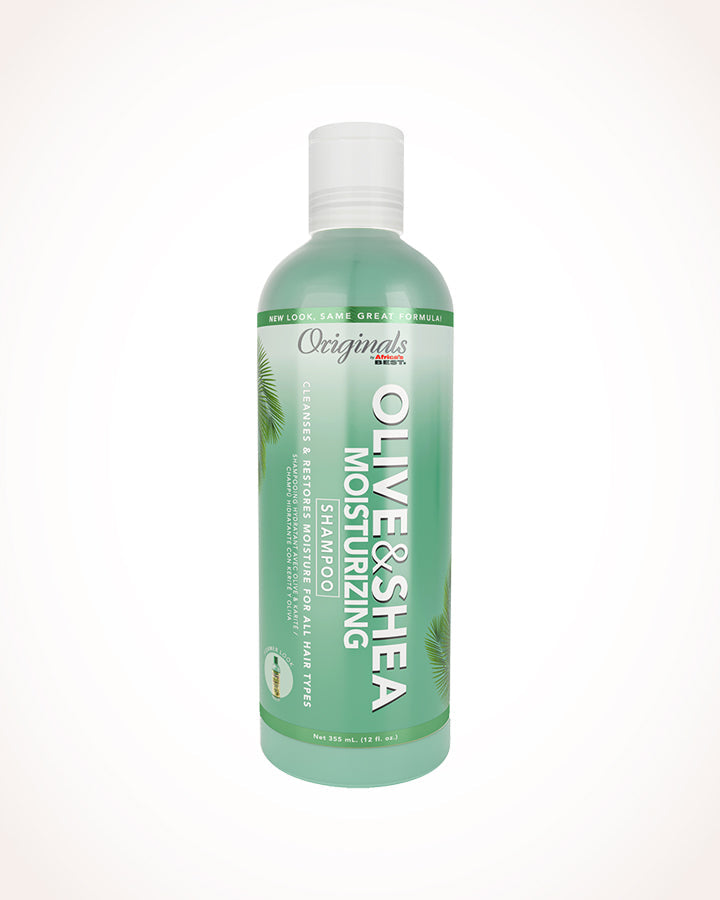 Africa’s Best Originals Olive & Shea Moisturizing Shampoo – 355 ml (12 fl oz)