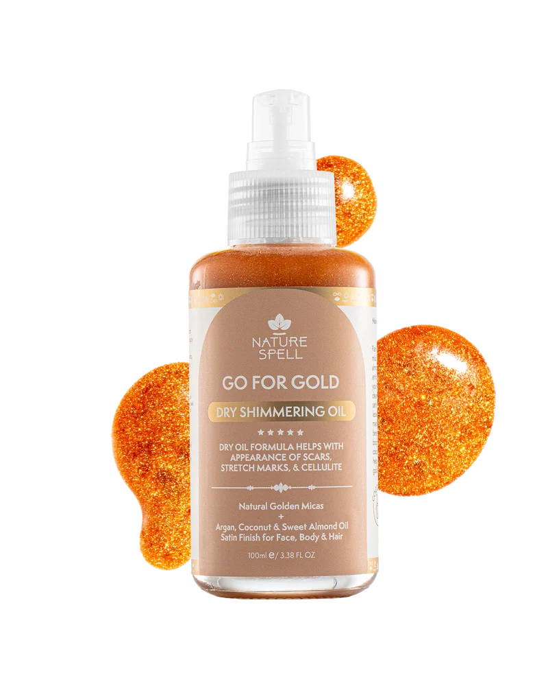 Go For Gold Dry Shimmer Oil – 100ml