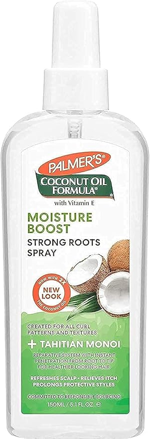 Palmer’s Coconut Oil Formula Moisture Boost Strong Roots Spray – 150 ml (5.1 fl oz)