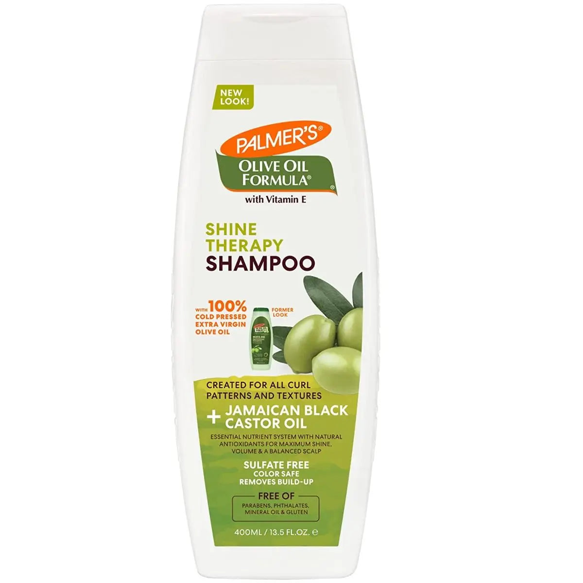 Palmer’s Olive Oil Formula Shine Therapy Shampoo – 400 ml (13.5 fl oz)